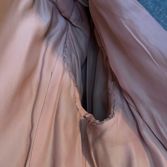 1940s Grey with Red Pinstripes That Young Leeds Look Two Piece Suit Medium - Picture 7 of 8